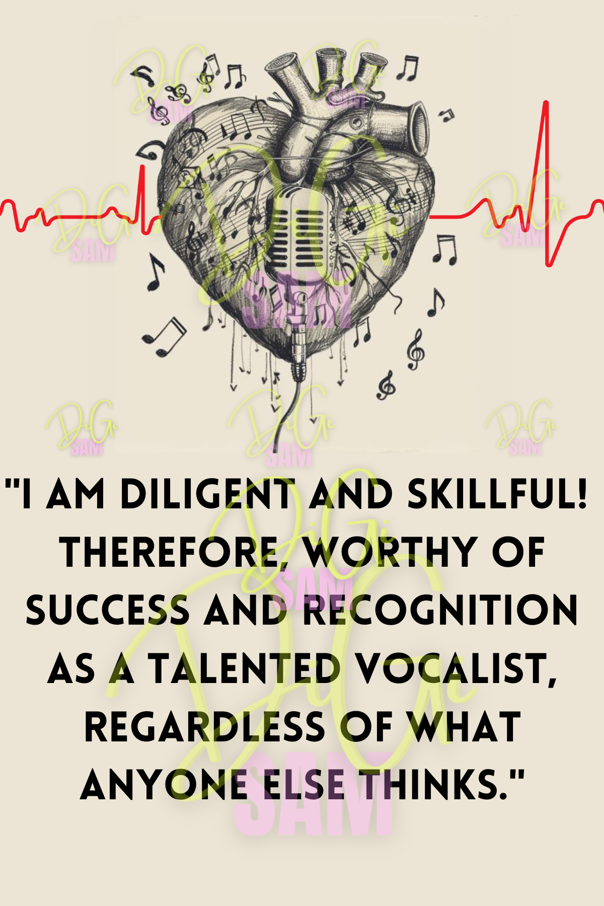 AFFIRMATIONS FOR GIFTED VOCALISTS