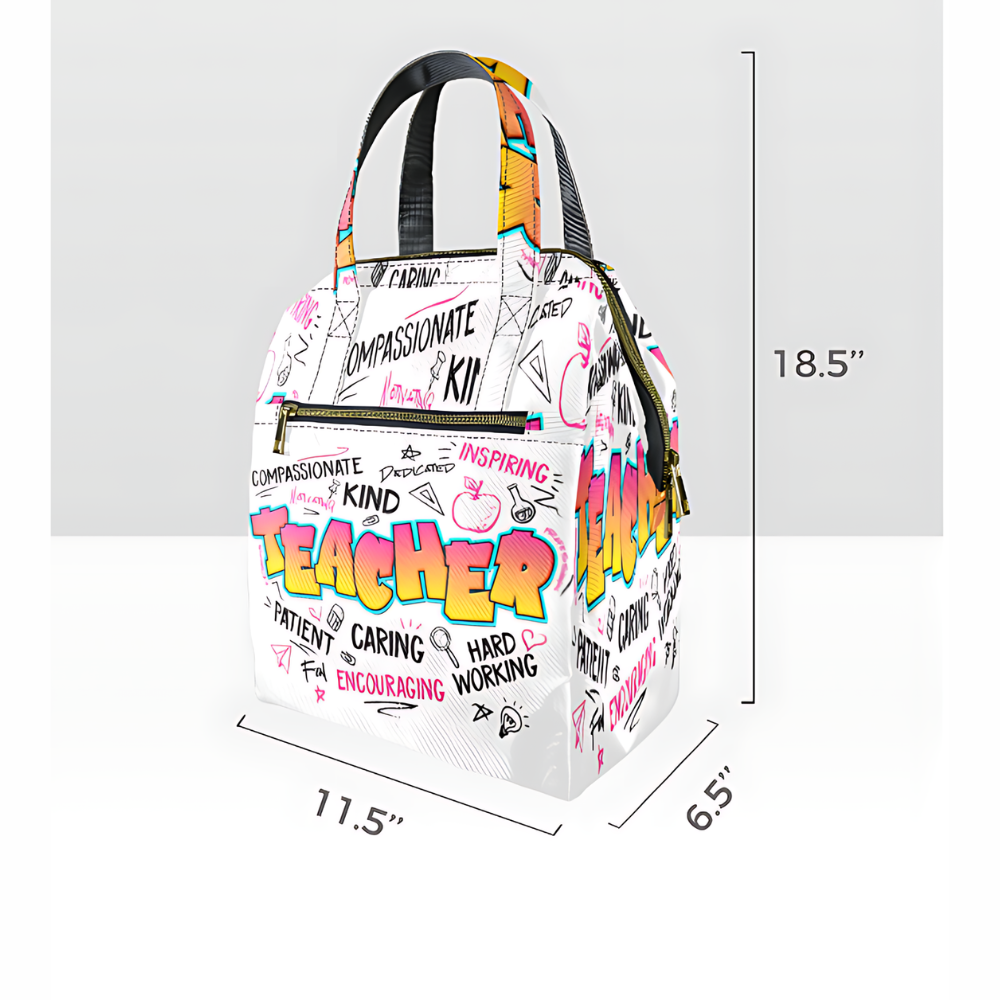 GRAFFITI TEACHER LUNCH BAG