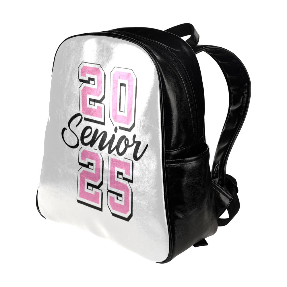 LEATHER SENIOR BACKPACK PURSE