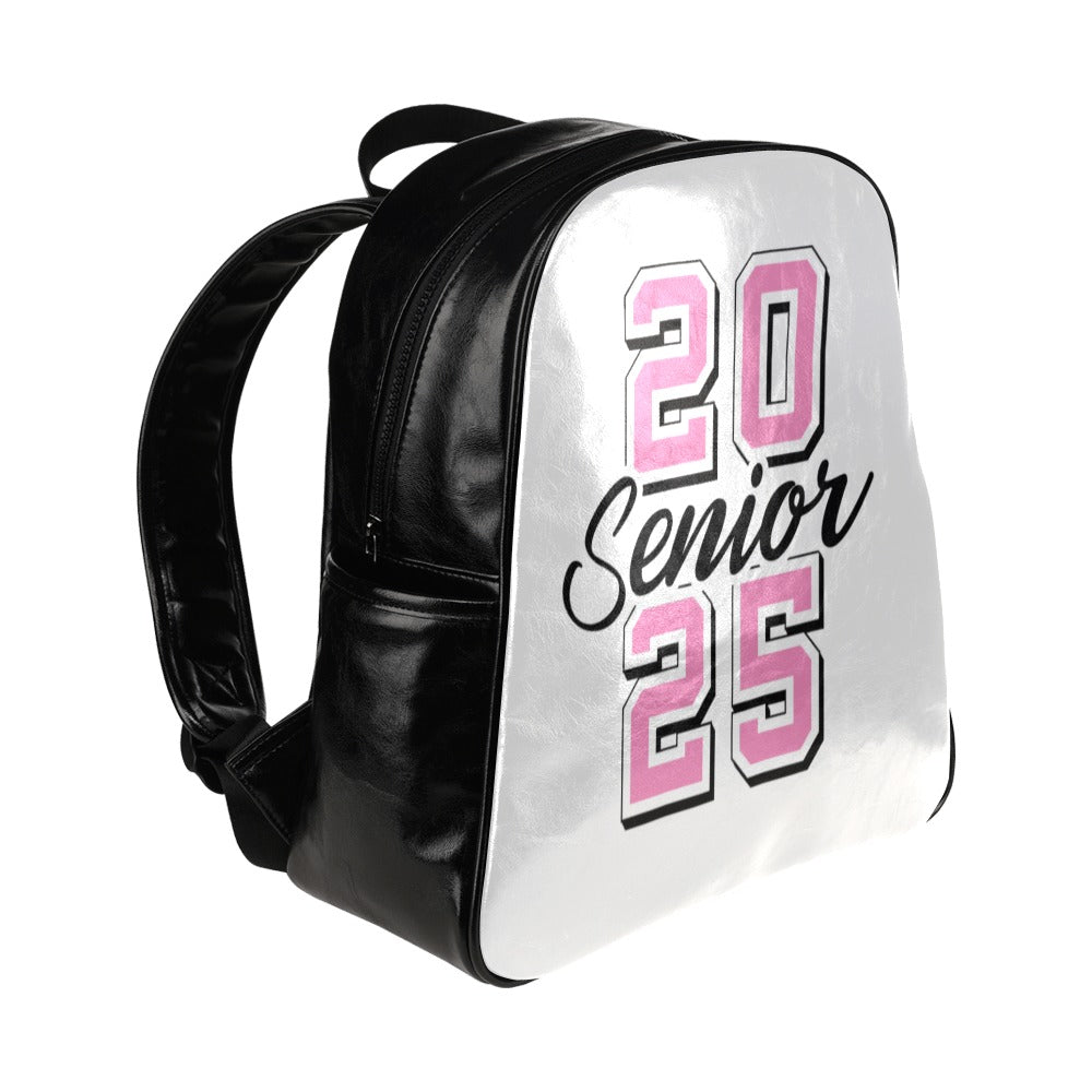 LEATHER SENIOR BACKPACK PURSE