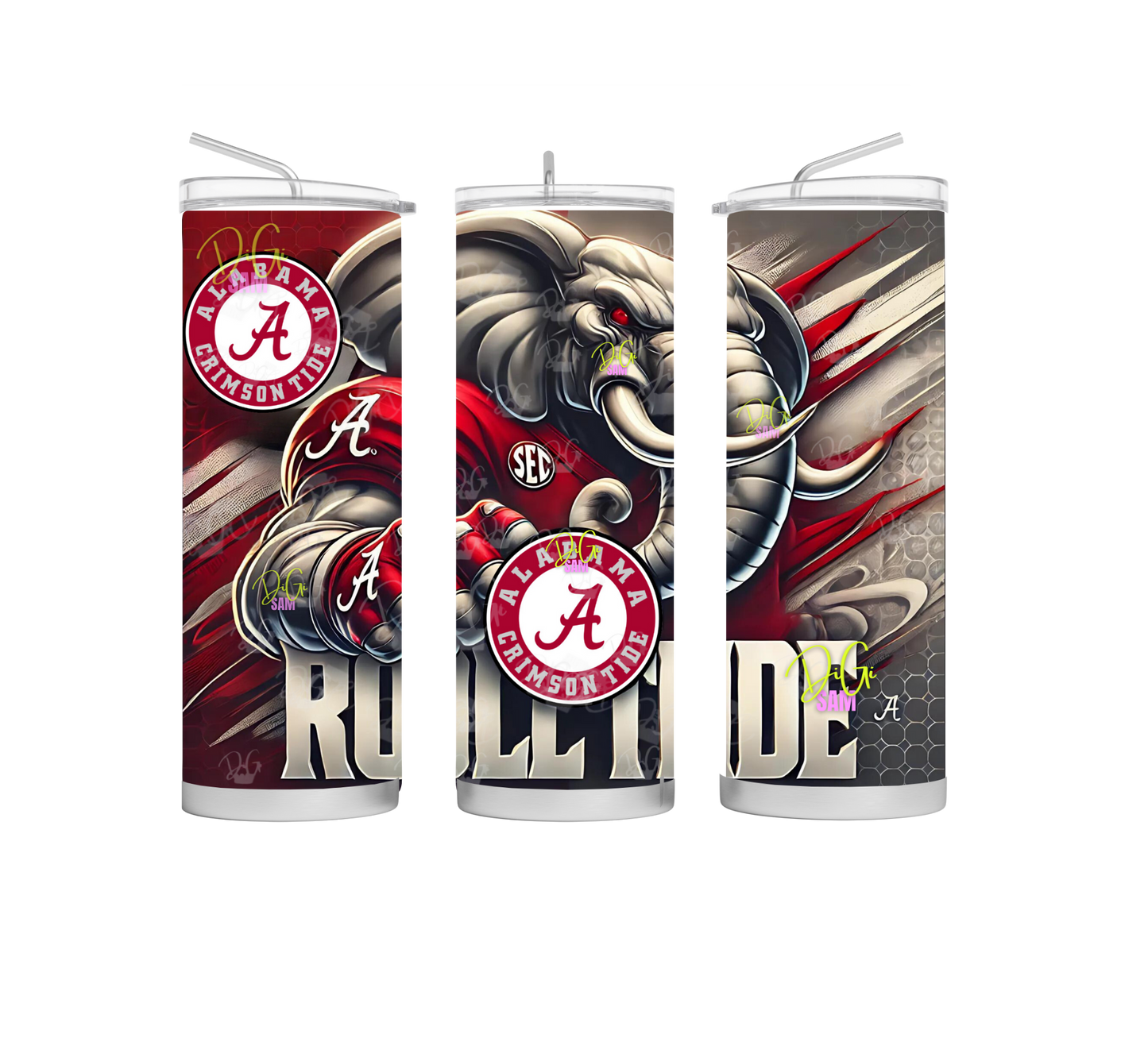 ROLL TIDE-LUX TUMBLER