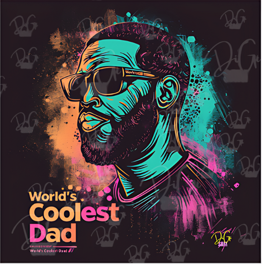 COOLEST DAD- NEON