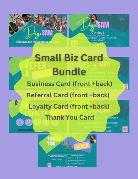 SMALL BIZ CARD BUNDLE