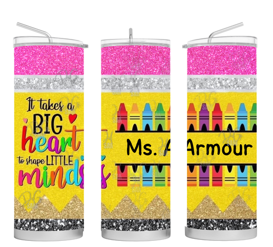 LUX BIG HEART TUMBLER