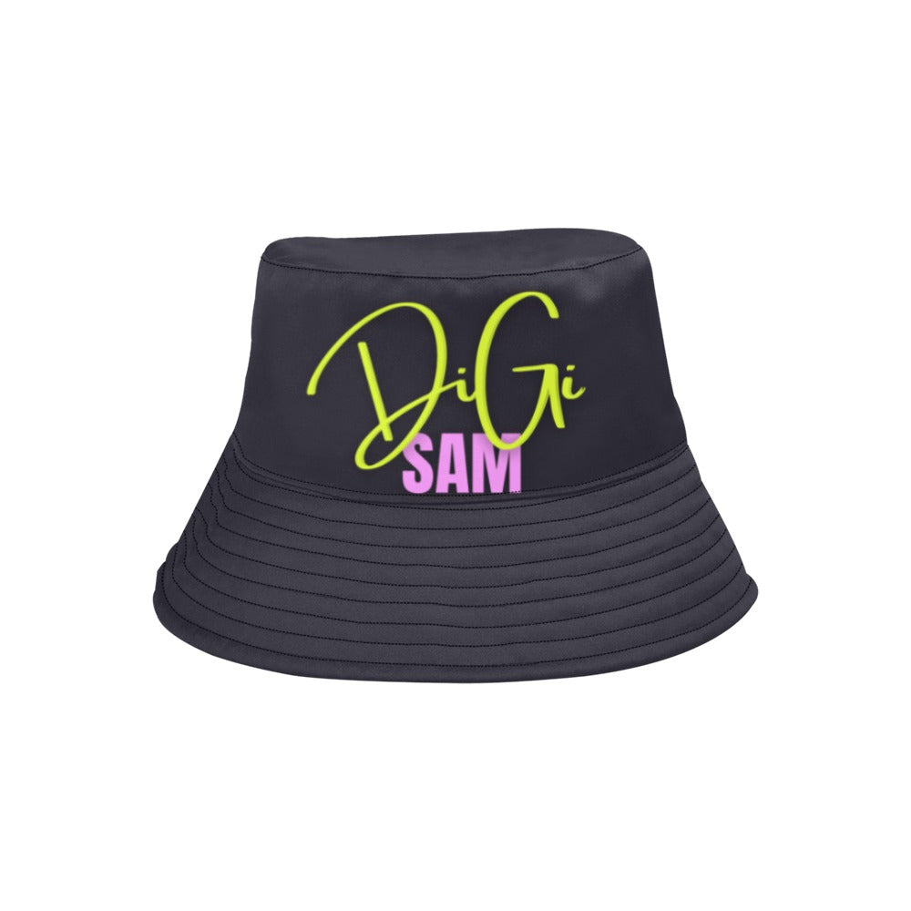 DIGI BUCKET HAT - BLACK